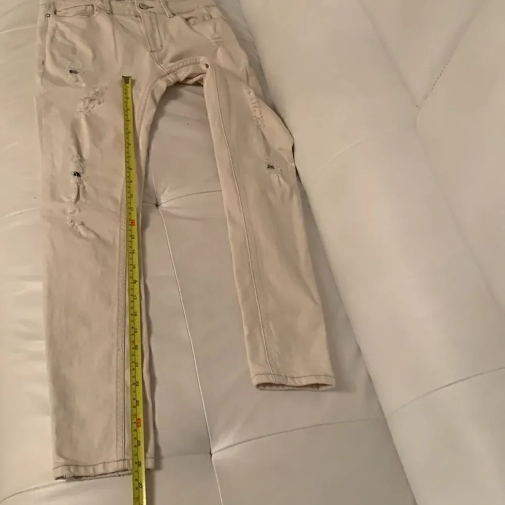 Zara Basic Heritage Skinny Distressed Denim Women’s Jeans Size 4